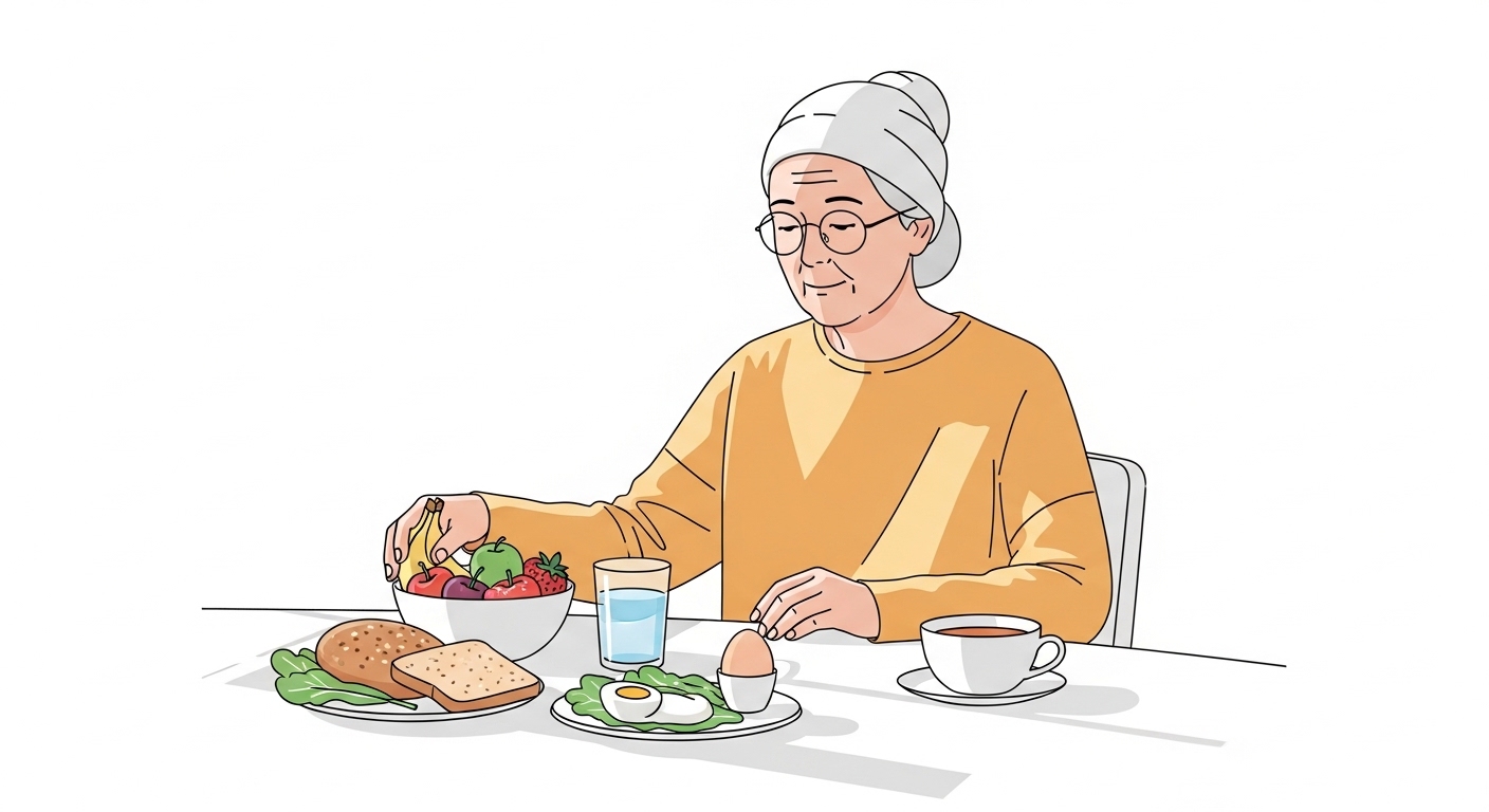 60代 朝ごはん、おすすめ 食材、健康メニュー