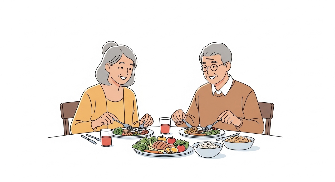 減塩 おいしく、シニア 減塩、健康食