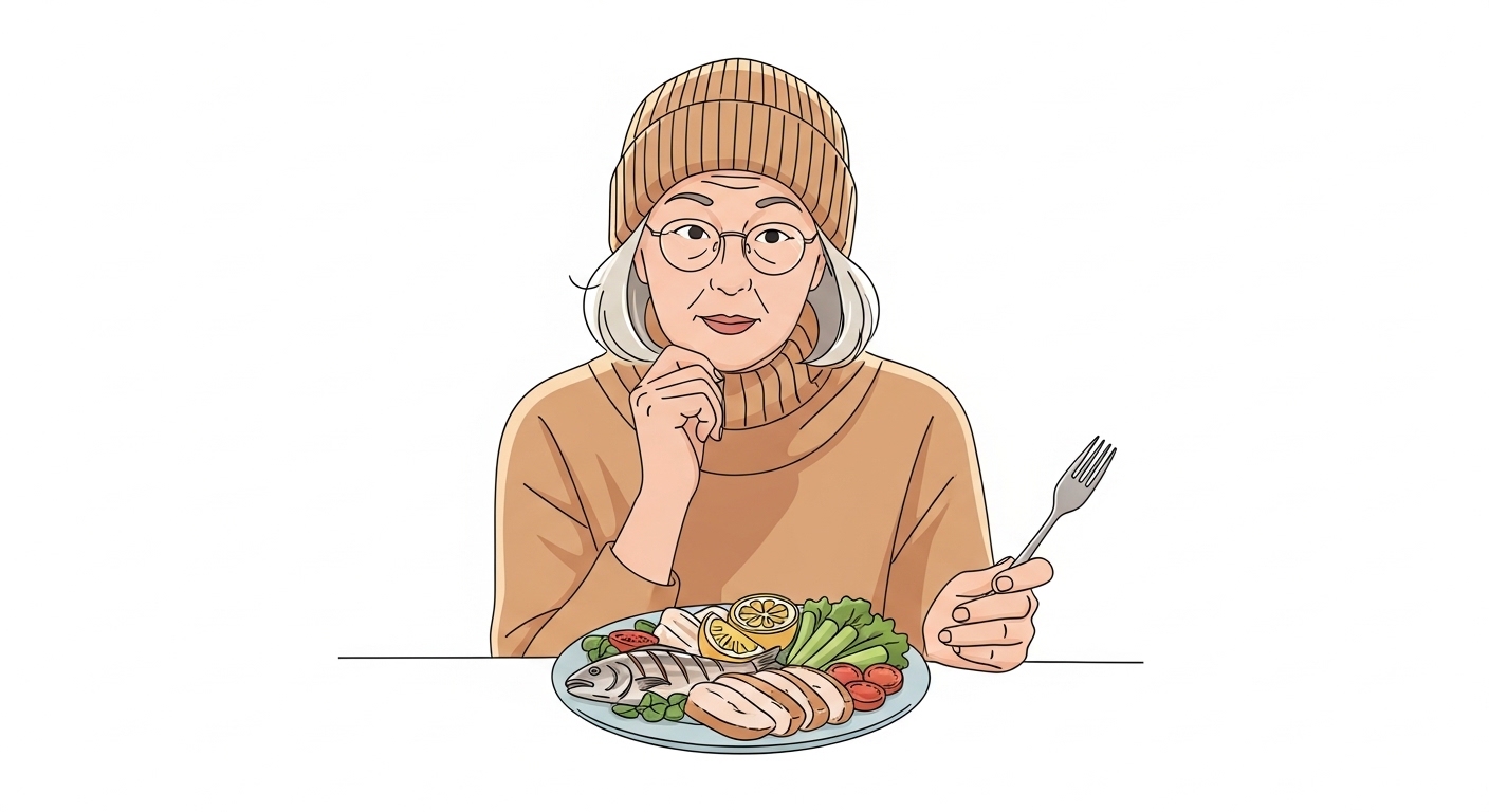 「たんぱく質は若い人のもの」って、私もずっと思い込んでたんです