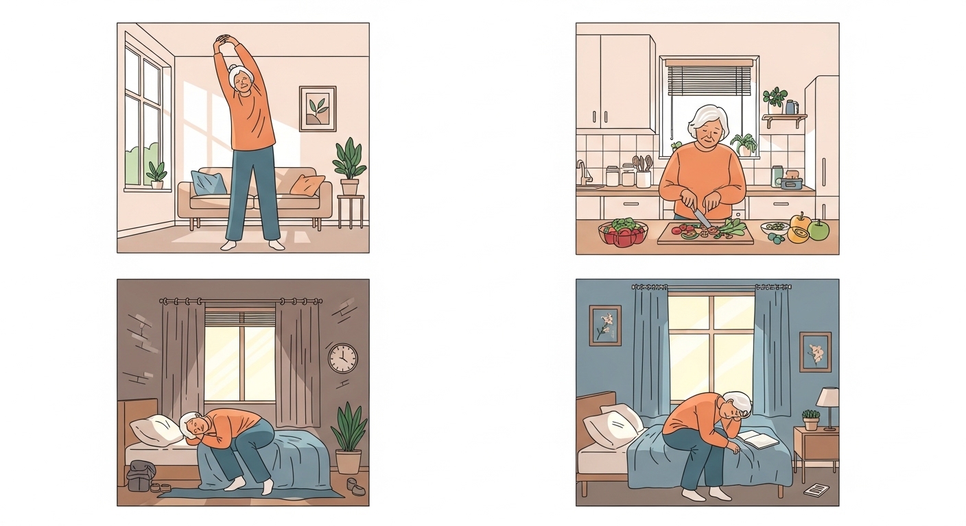 朝が怖かった頃の私。「どうせ歳だから」と諦めていた毎日