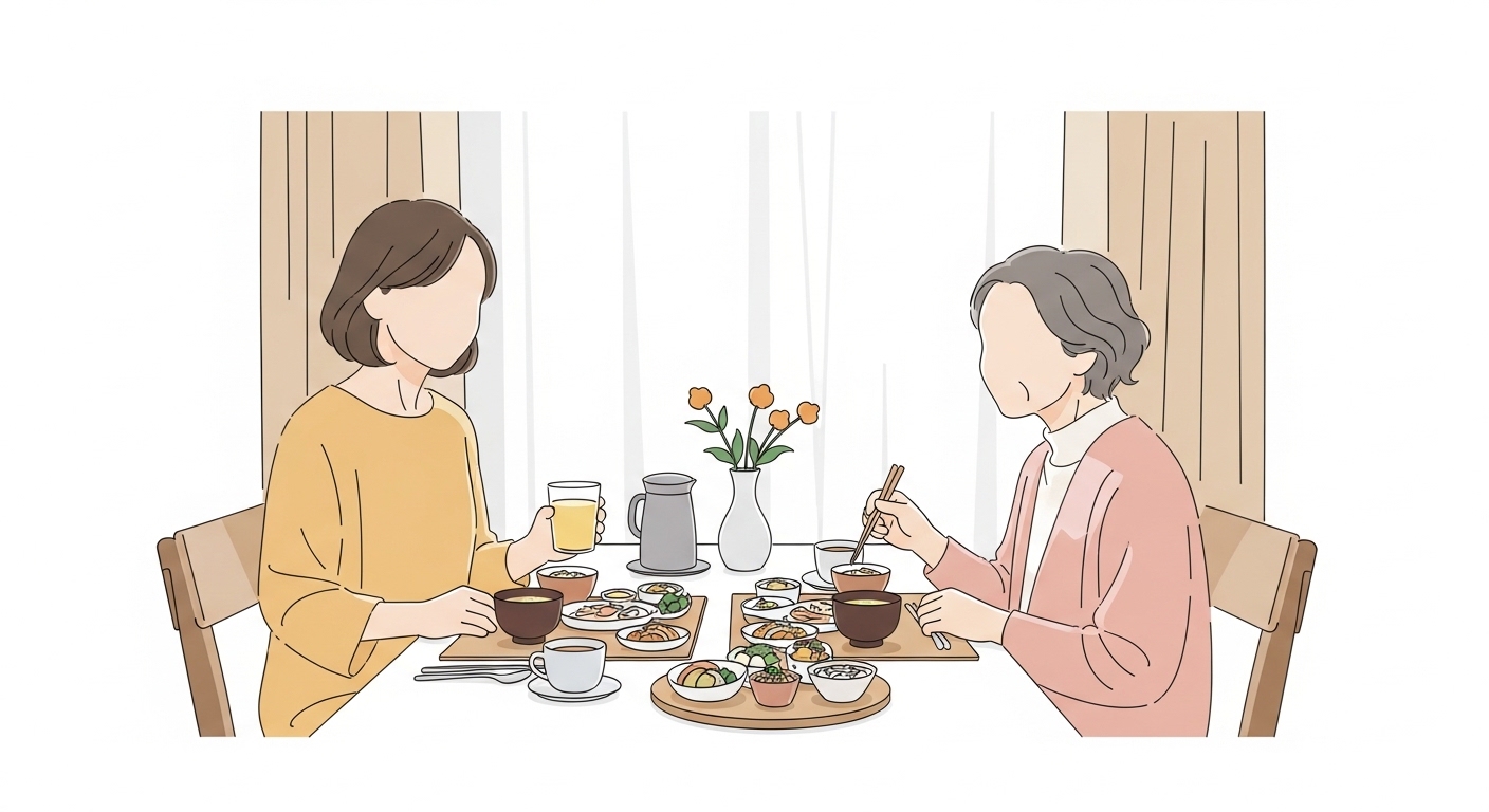 母(70代)に聞いた!シニアの食事で「これだけは外せない」意外な盲点
