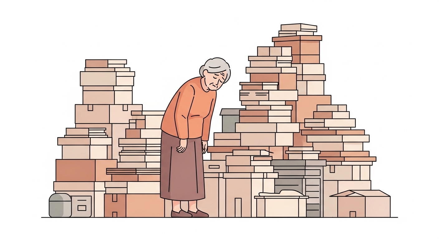 60代で感じた「体が重い、心が疲れる」片付けへの絶望とは?