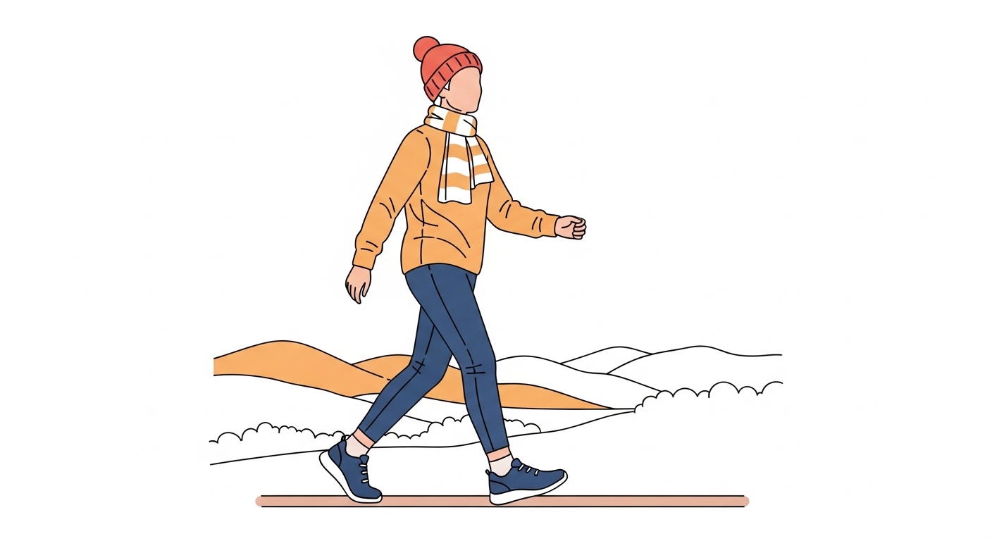 諦めないで。あなたの足は、もっと遠くまで行ける