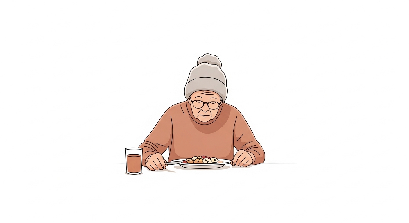 60代、食欲の波に飲まれた私が直面した『絶望の食卓』