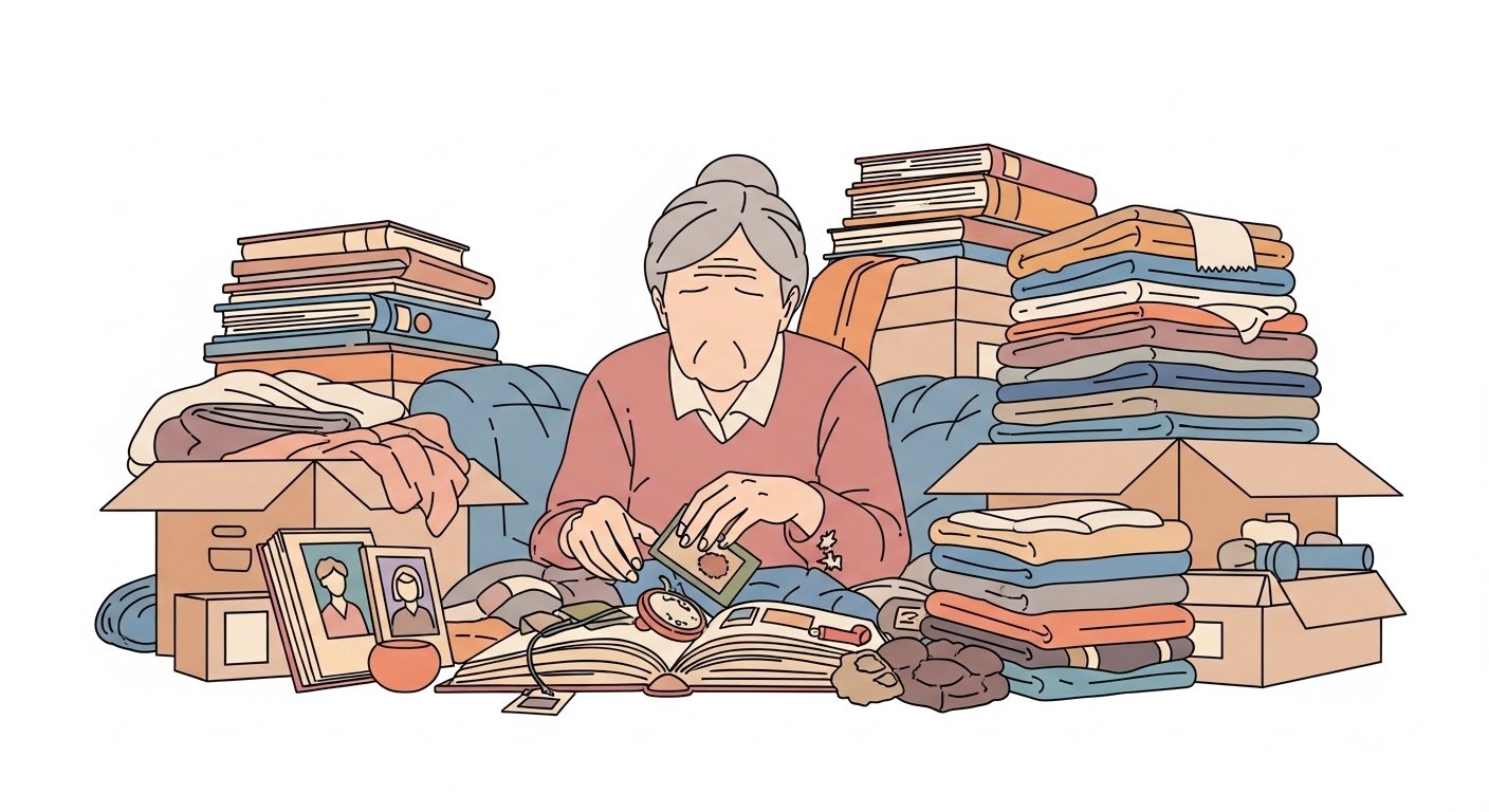 私の「物を捨てられない」失敗談。心がきしむような日々