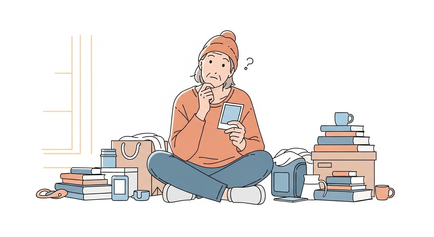 60代からの終活片づけ、なぜ「まだ早い」なんて思っちゃうんだろう?
