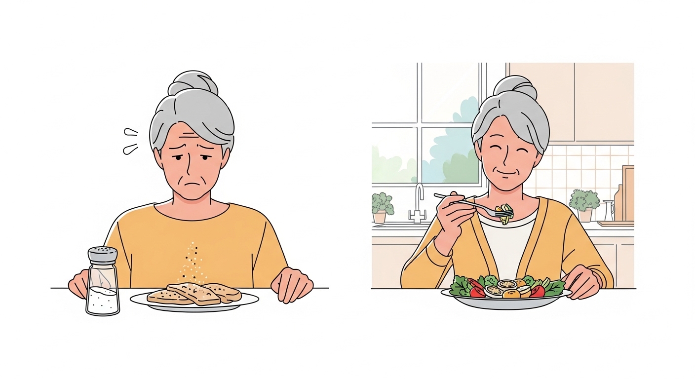 60代からの減塩生活が劇的に変わる、たった一つの考え方
