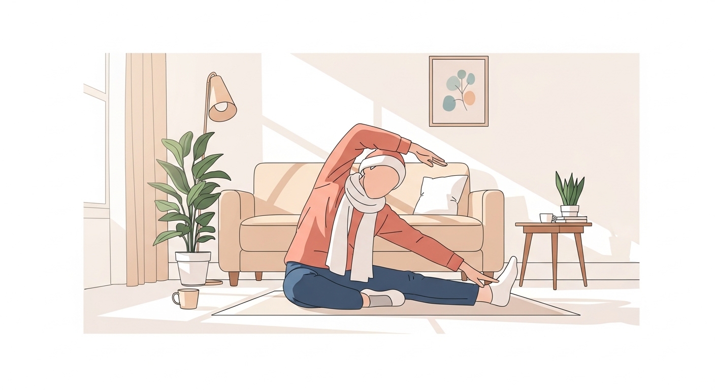 たった5分でOK!運動嫌いでも続いた簡単ストレッチ3ステップ